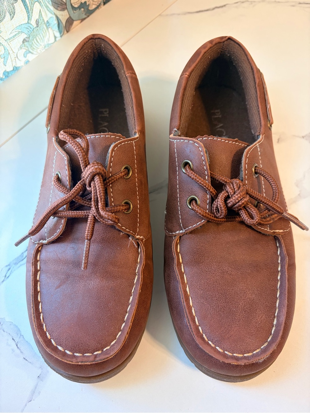 Children’s Place Boys Casual Moccasin Size 4 Worn Once